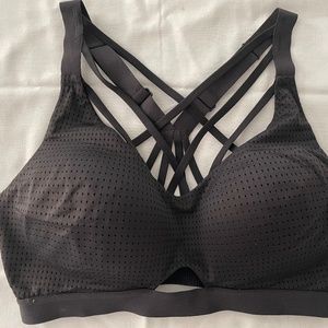 Victoria's Secret Strappy Sports Bra, Black 34D